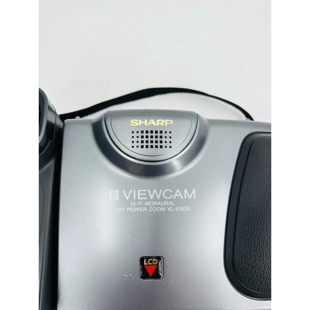 Sharp Viewcam VL-E500U 8mm Video 8 Camcorder VCR PARTS REPAIR AS-IS